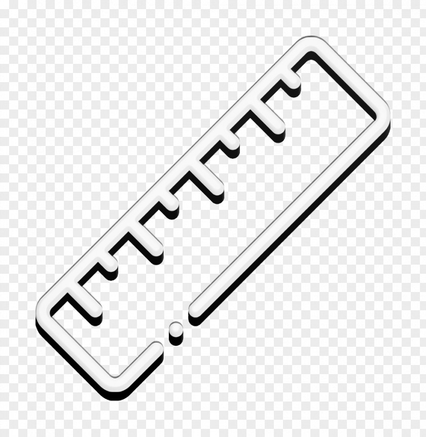 Ruler Icon Vector Editing PNG