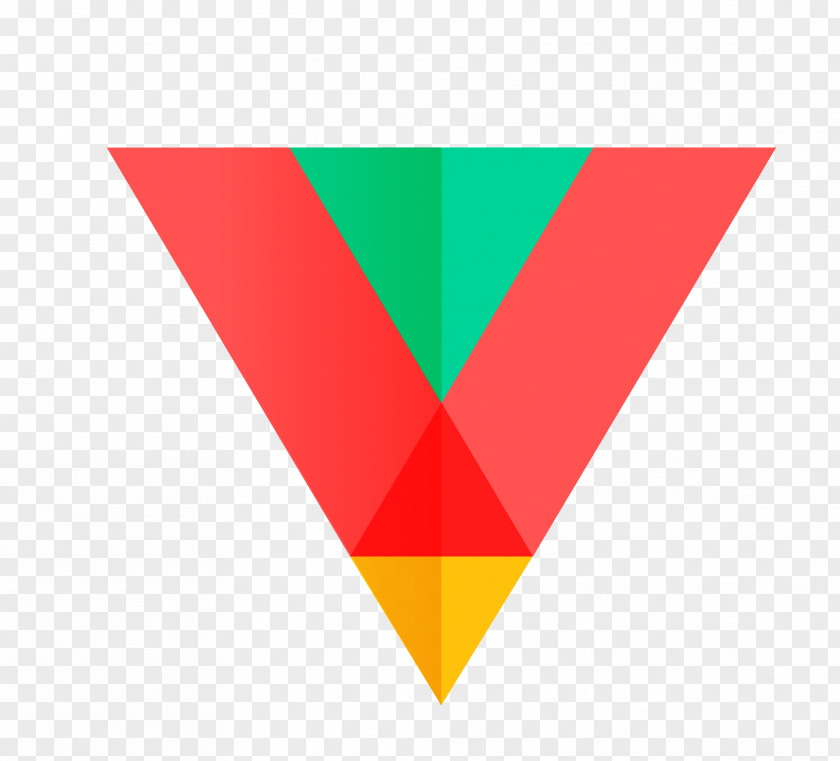 Triangle Combination Diagram Red Pattern PNG