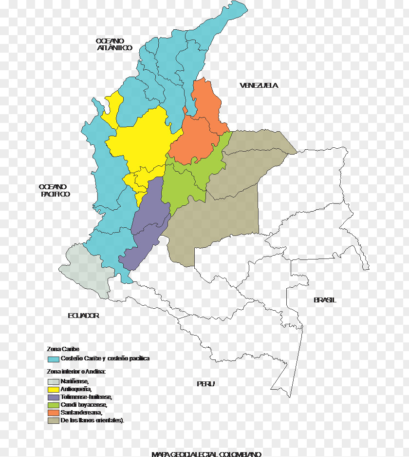 Colombia Tourist Attractions Experience Map Knowledge Ecoregion Authors' Rights PNG