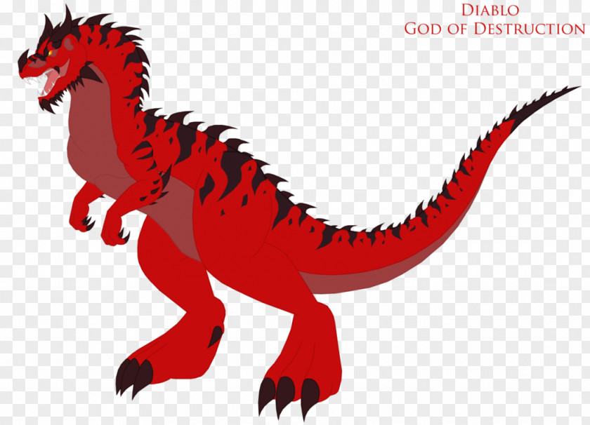 Destruction Diablo Primal Rage Tyrannosaurus Godzilla Baragon PNG