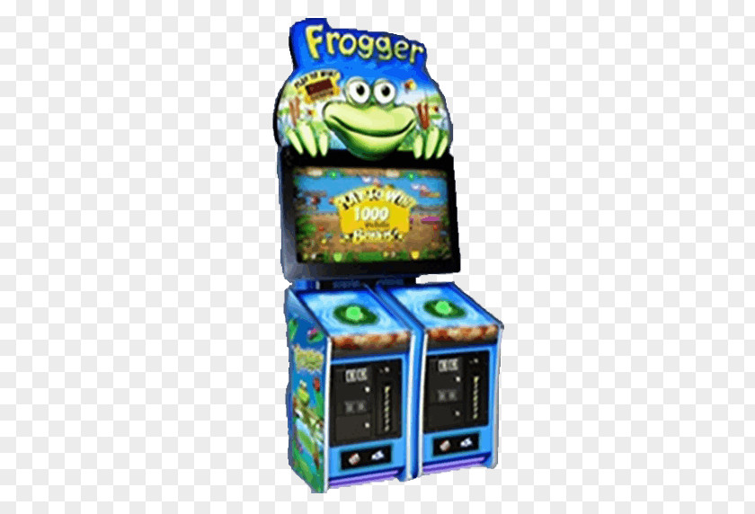 Frogger Arcade Stacker Game Amusement Video Games PNG