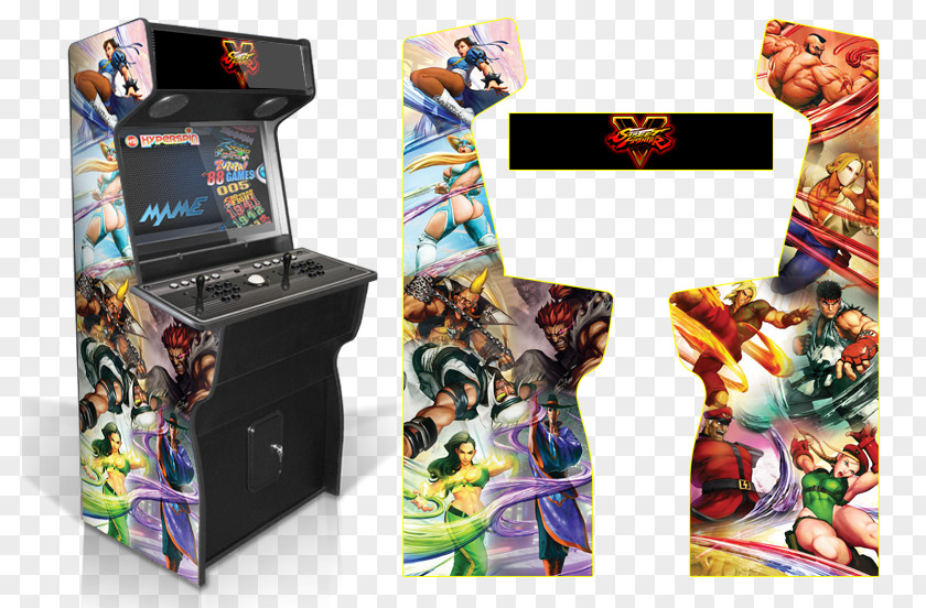 Game Design Street Fighter II: The World Warrior V Arcade Customer PNG
