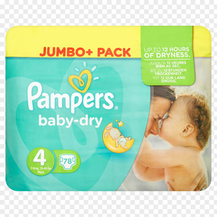 Pampers Diaper Baby Dry Size Mega Plus Pack Infant Child PNG