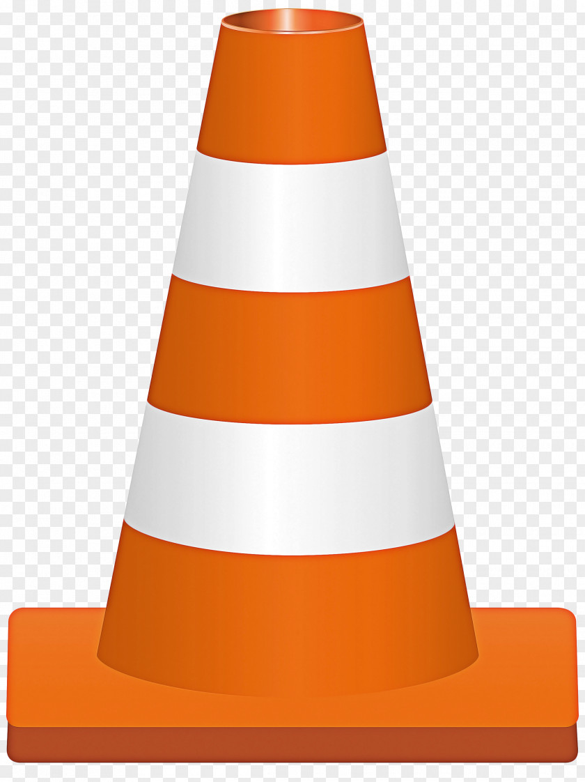 Plastic Roadworks Background Orange PNG