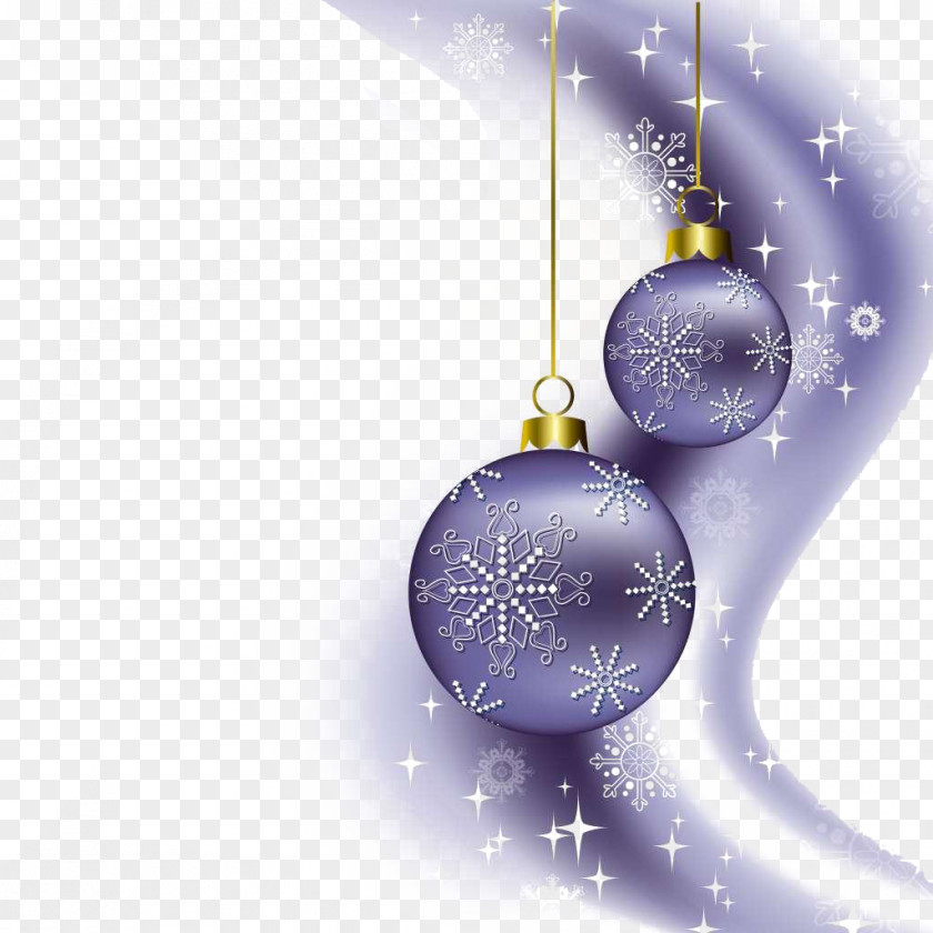 Purple Christmas Light Effect New Year's Day Party PNG