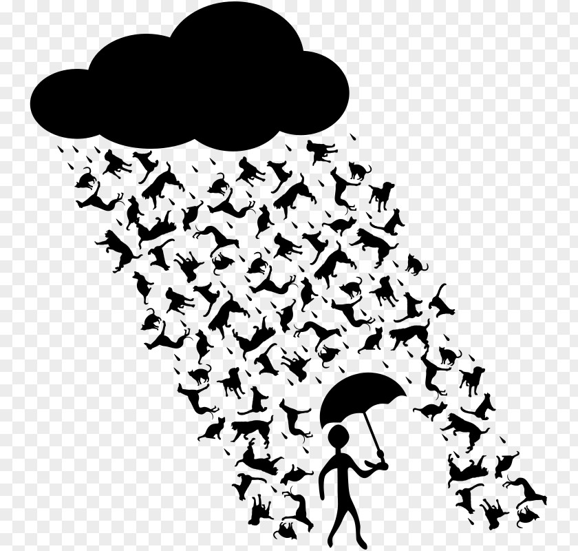 Rainstorm Cliparts Cats & Dogs Rain Clip Art PNG