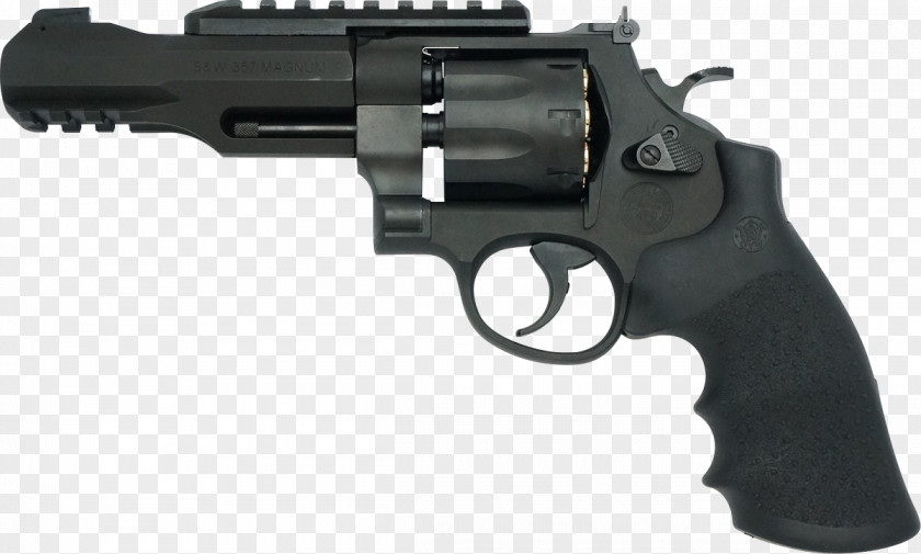 Smith & Wesson .357 Magnum Revolver .38 S&W Cartuccia PNG