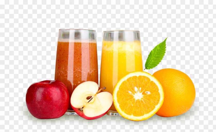 Freshly Squeezed Juice Drinks Orange Smoothie Soft Drink Apple PNG