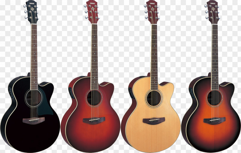 Acoustic Guitar Acoustic-electric ヤマハ・CPX Yamaha Corporation PNG