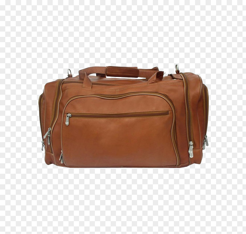 Bag Piel Leather Multi-Compartment Duffel 2462 Bags Handbag Zipper PNG