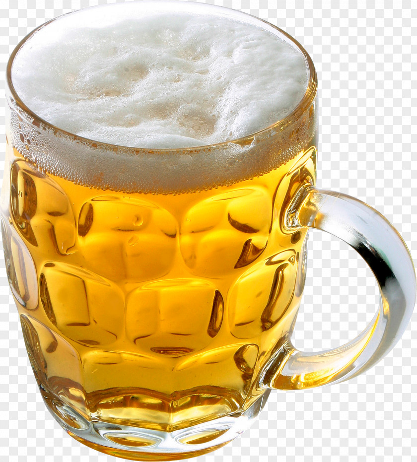 Barley Lager Wheat Beer Glasses PNG