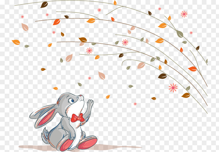 Cartoon Bunny Vector Image Bird Drawing Illustration PNG