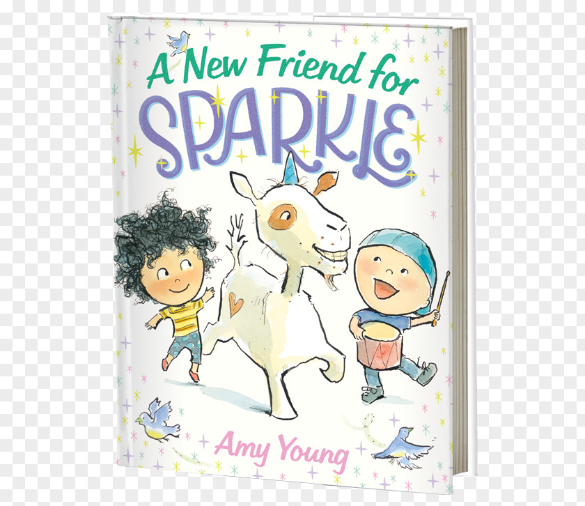 Childrens Book Illustrations A New Friend For Sparkle Unicorn Named Sparkle: Picture Hardcover Amazon.com PNG