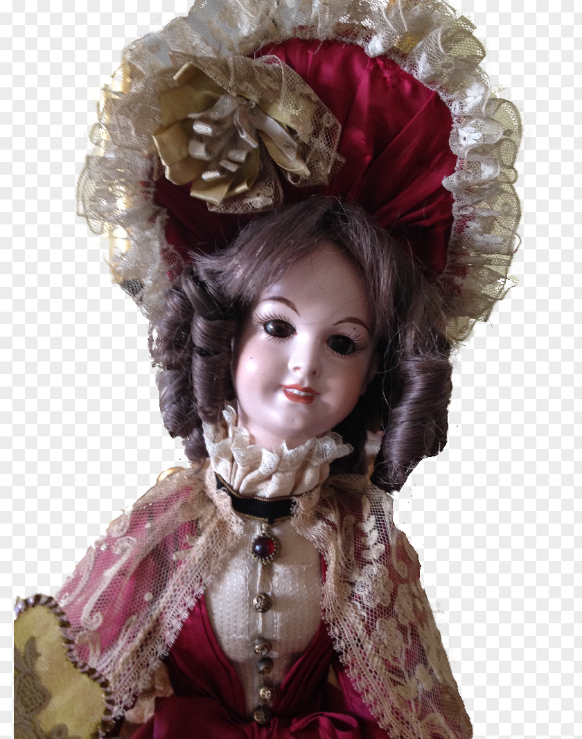 Modi Doll Wig Hair Coloring Costume Suit PNG