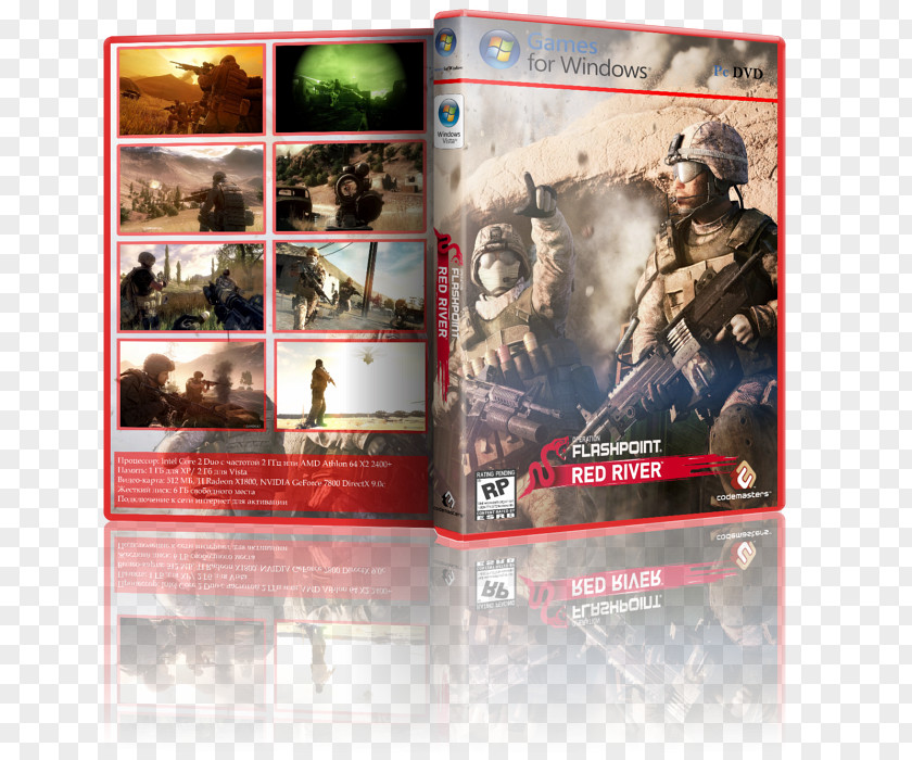 Xbox 360 Medal Of Honor: Warfighter Operation Flashpoint: Red River PC Game PNG