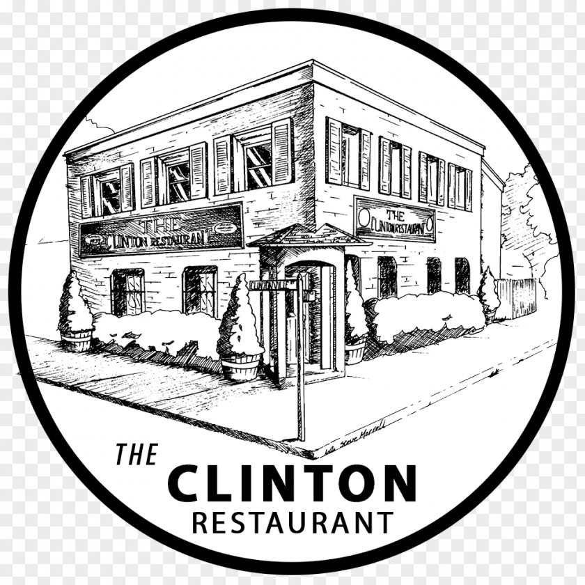 Clinton The Urban Sketchers Restaurant Drawing Sketch PNG