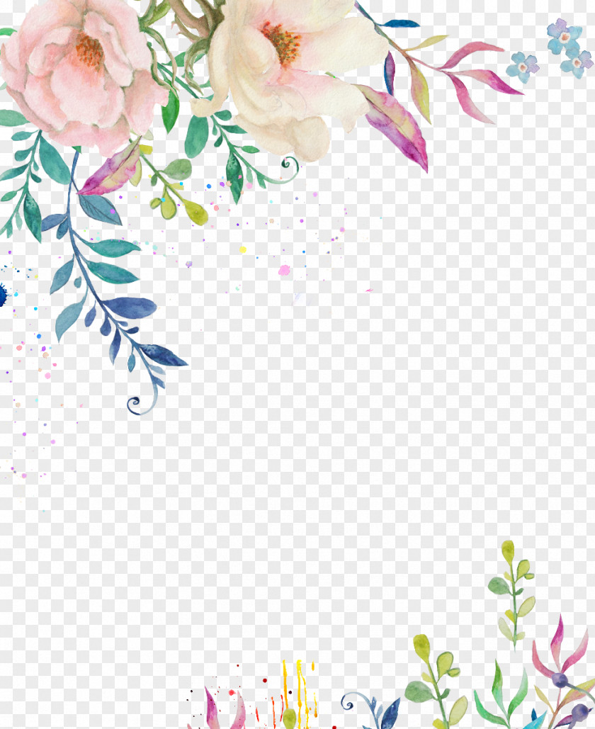 Painting Watercolor Clip Art Flower Image PNG