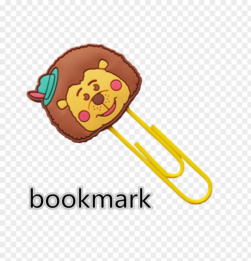 Cartoon Lion Bookmarks Bookmark PNG