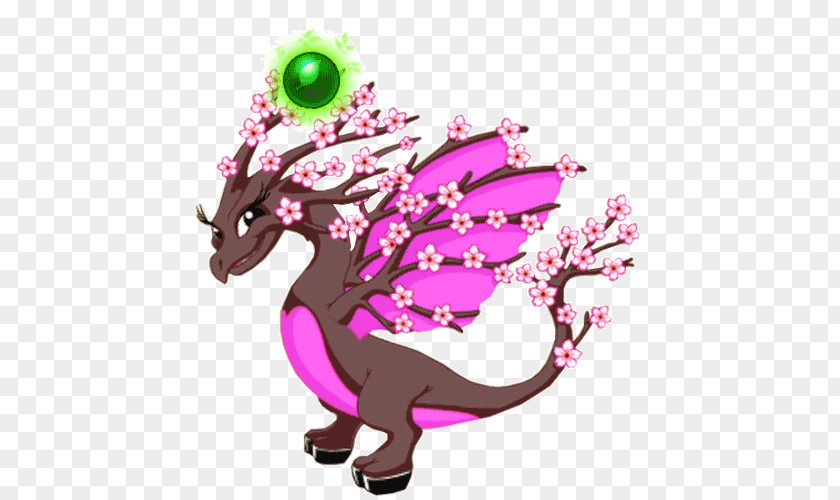 Cherry Blossom DragonVale Flower PNG