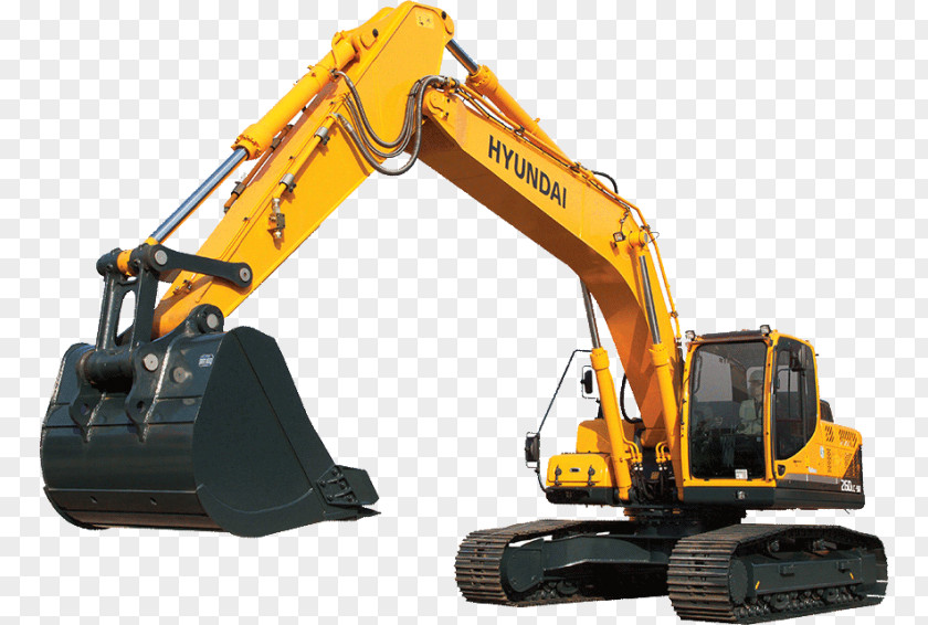 Excavator Heavy Machinery Hyundai Motor Company Caterpillar Inc. Industries PNG