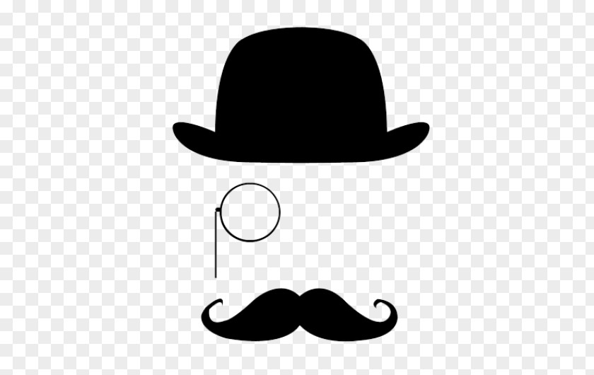 Hat Man Monocle Top PNG