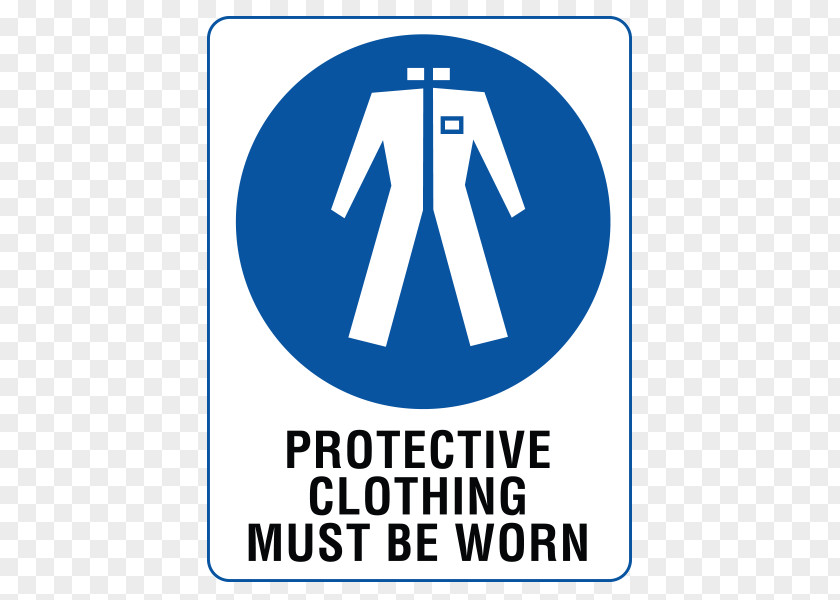 Protective Clothing Occupational Safety And Health Personal Equipment Signage PNG