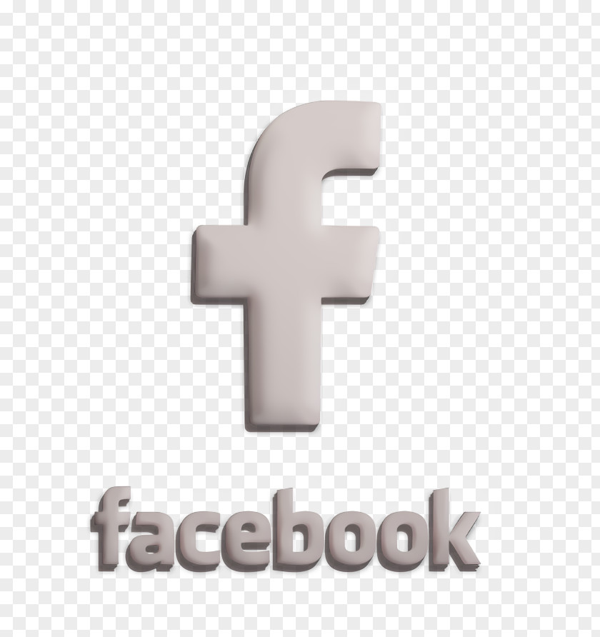 Silver Symbol Facebook Icon Logo Fb PNG