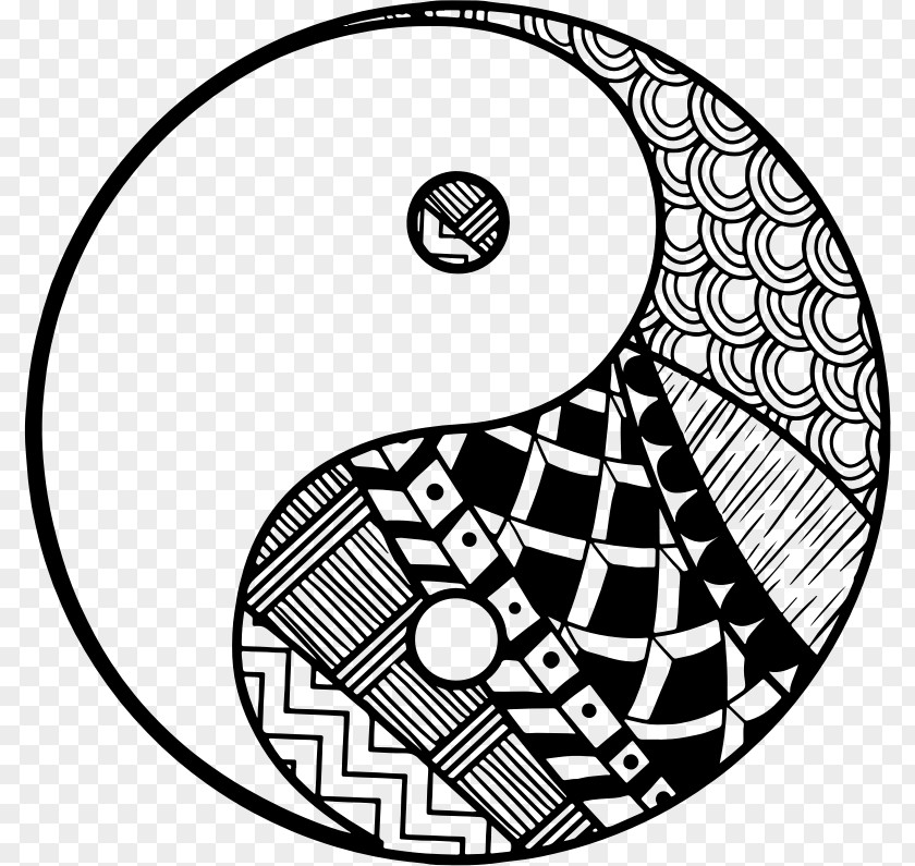 Yin Yang And I Ching Clip Art PNG