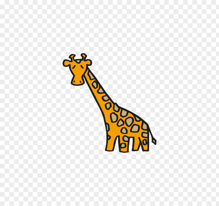 Cute Giraffe Cuteness Cartoon Clip Art PNG