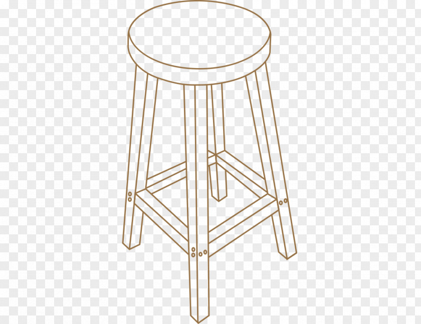 Line Stool Designer PNG