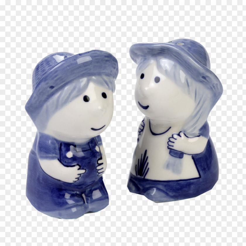 Salt Pepper And Shakers Cobalt Blue Figurine PNG