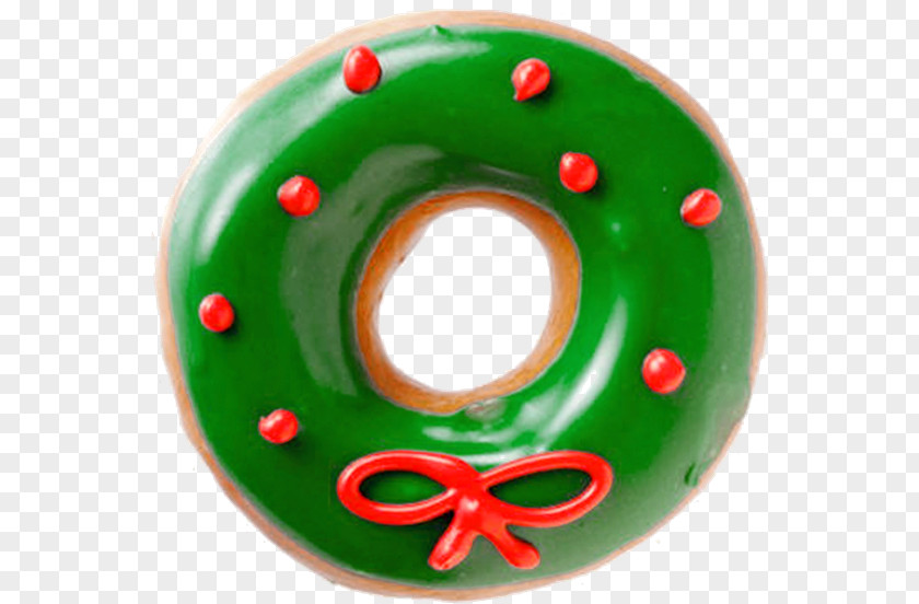 Blue Wreath Donuts Cafe Krispy Kreme Food Christmas PNG