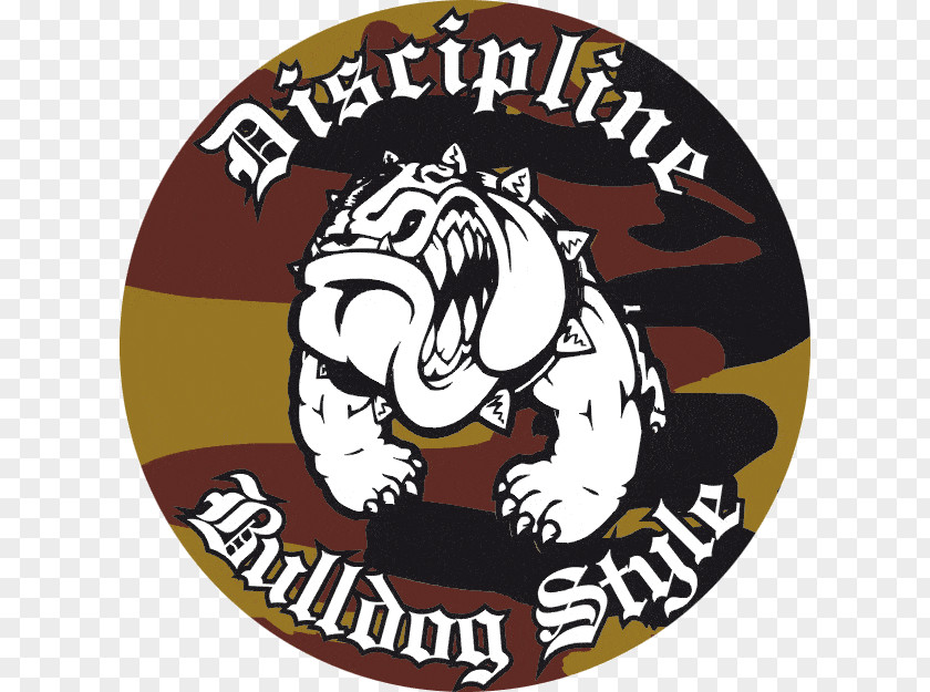 Discipline Bulldog Logo Carnivora Recreation Font PNG
