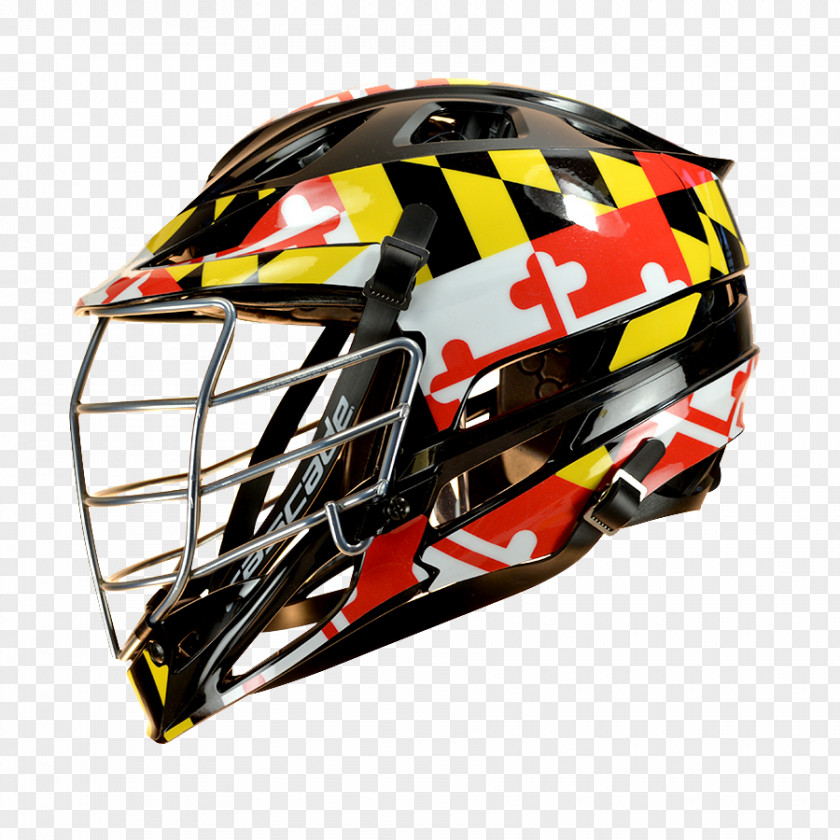 Lacrosse Maryland Terrapins Men's University Of Maryland, College Park Helmet Cascade PNG