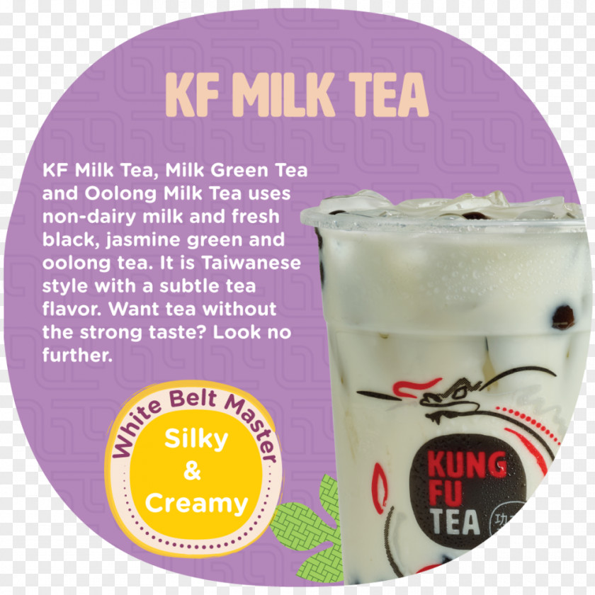 Tea Bubble Milk Kung Fu Oolong PNG