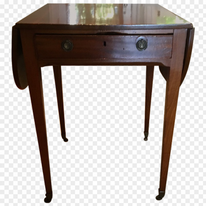 Antique Table Desk Wood Stain Drawer PNG