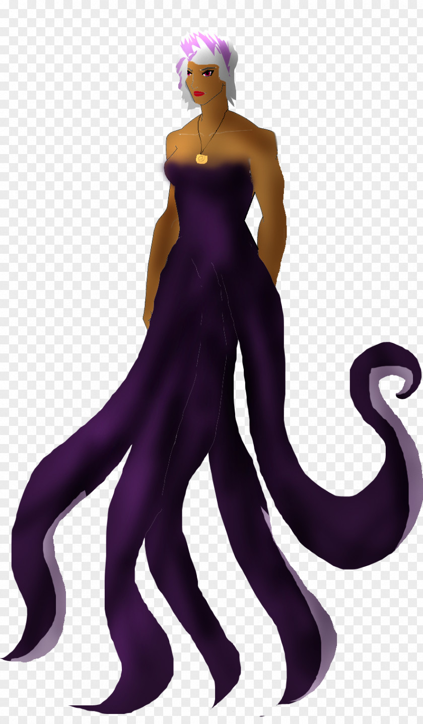 Ariel Ursula Figurine Character PNG