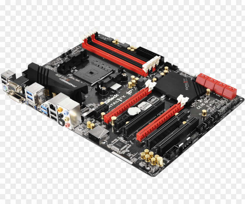 ASRock Fatal1ty FM2A88X+ Killer Motherboard Graphics Cards & Video Adapters Socket FM2 PNG