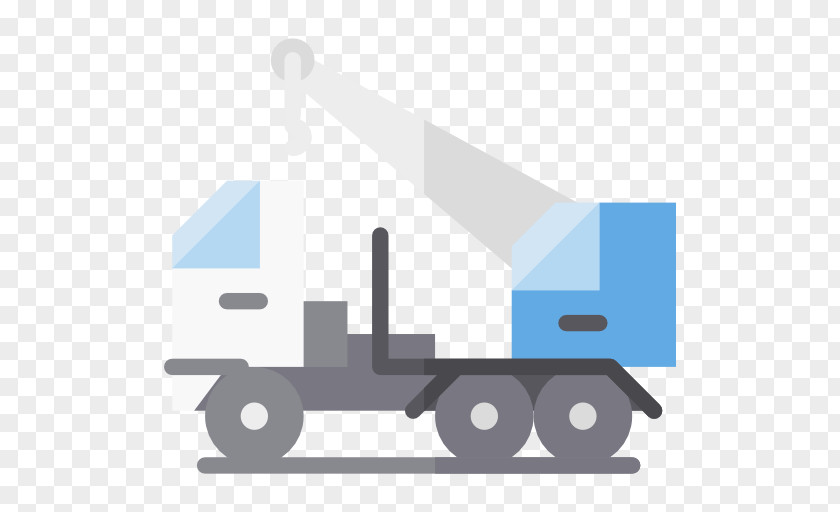 Car Truck Van Vehicle Crane PNG