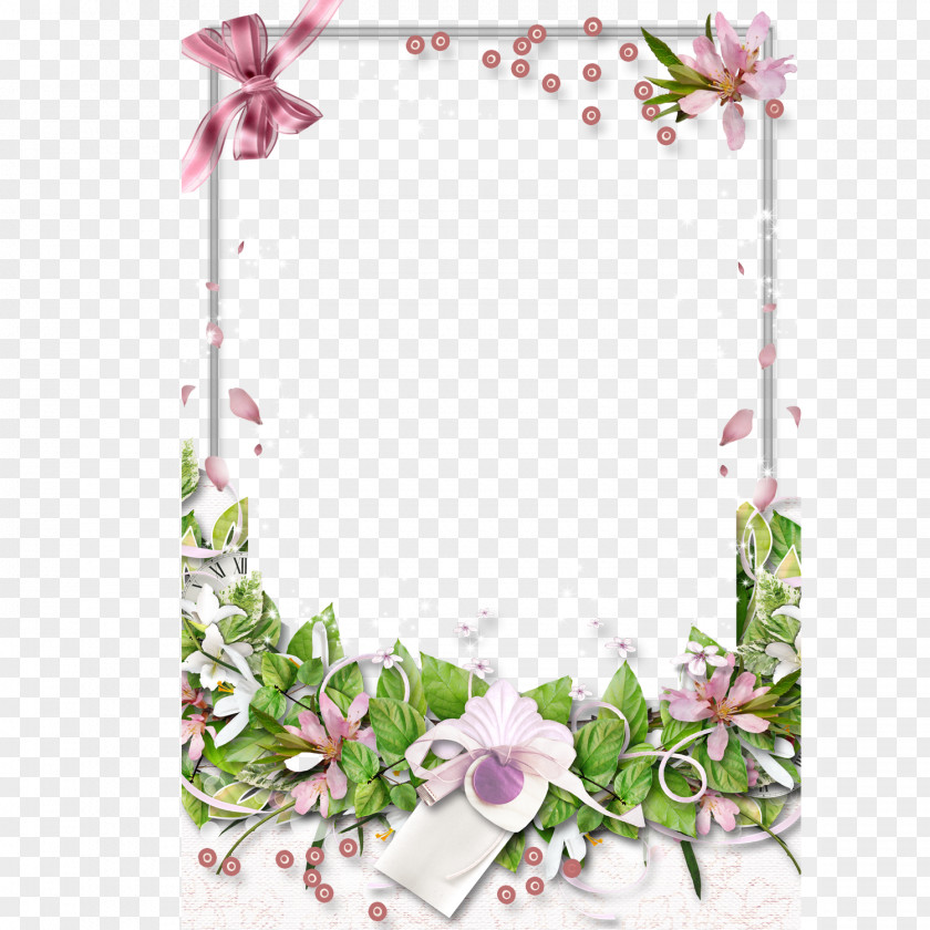 Creative Flowers,frame PNG