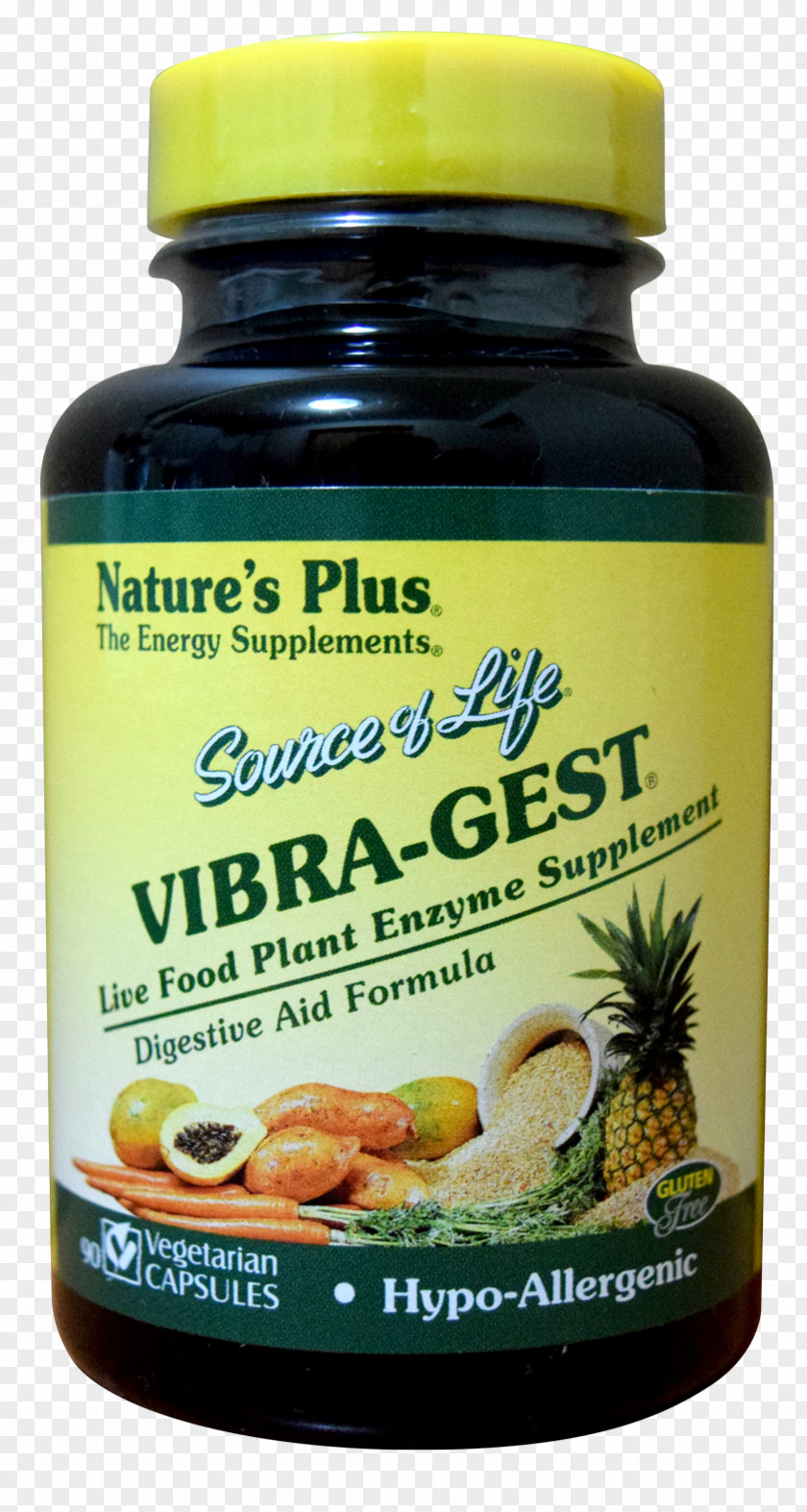 Dietary Supplement Enzyme Vitamin Folate Capsule PNG