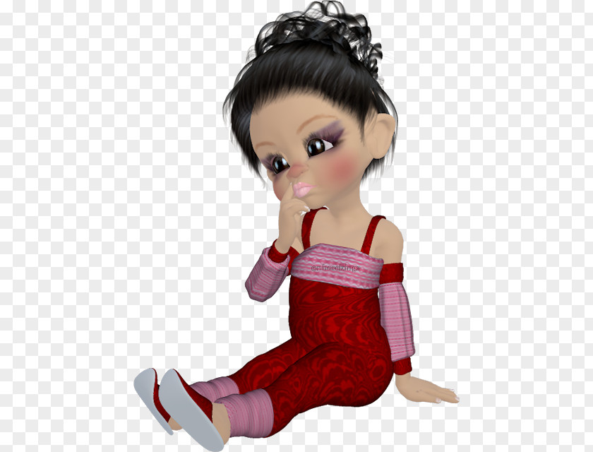 Kiki Toddler Doll Clip Art PNG