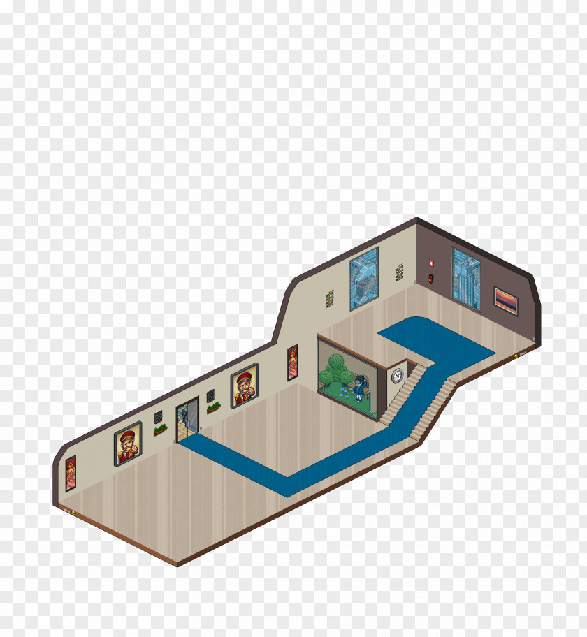 Reception Habbo Receptionist Hotel Room Fansite PNG