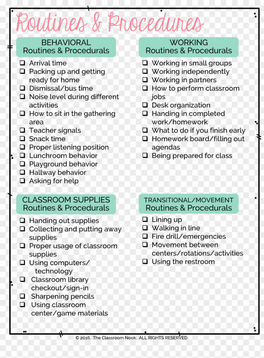 Teacher Classroom Management First Day Of School Grade PNG