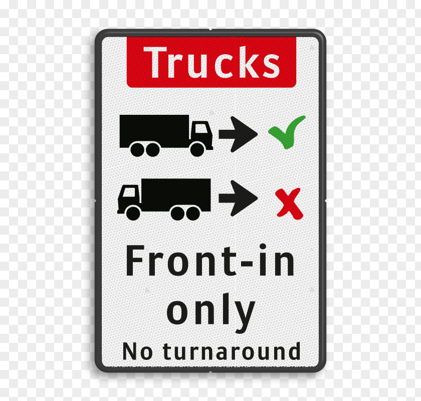 Truck Technology Onderbord Traffic Sign Brand PNG