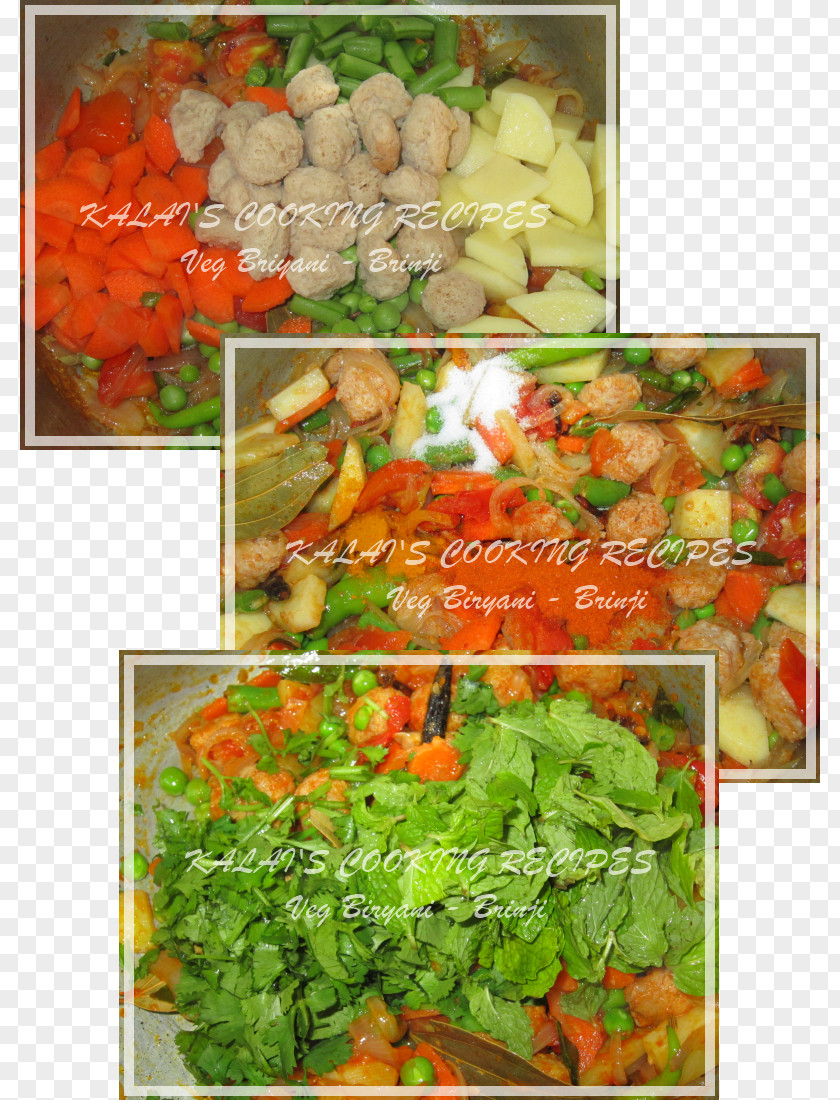 Biriyani Vegetarian Cuisine Asian Middle Eastern Leaf Vegetable PNG