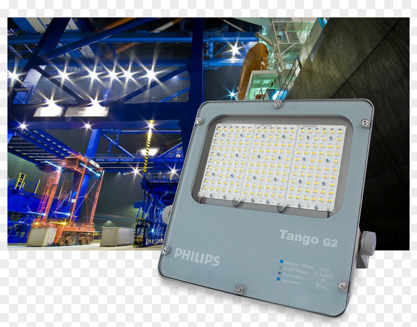 Floodlight Philips Light-emitting Diode Lighting PNG