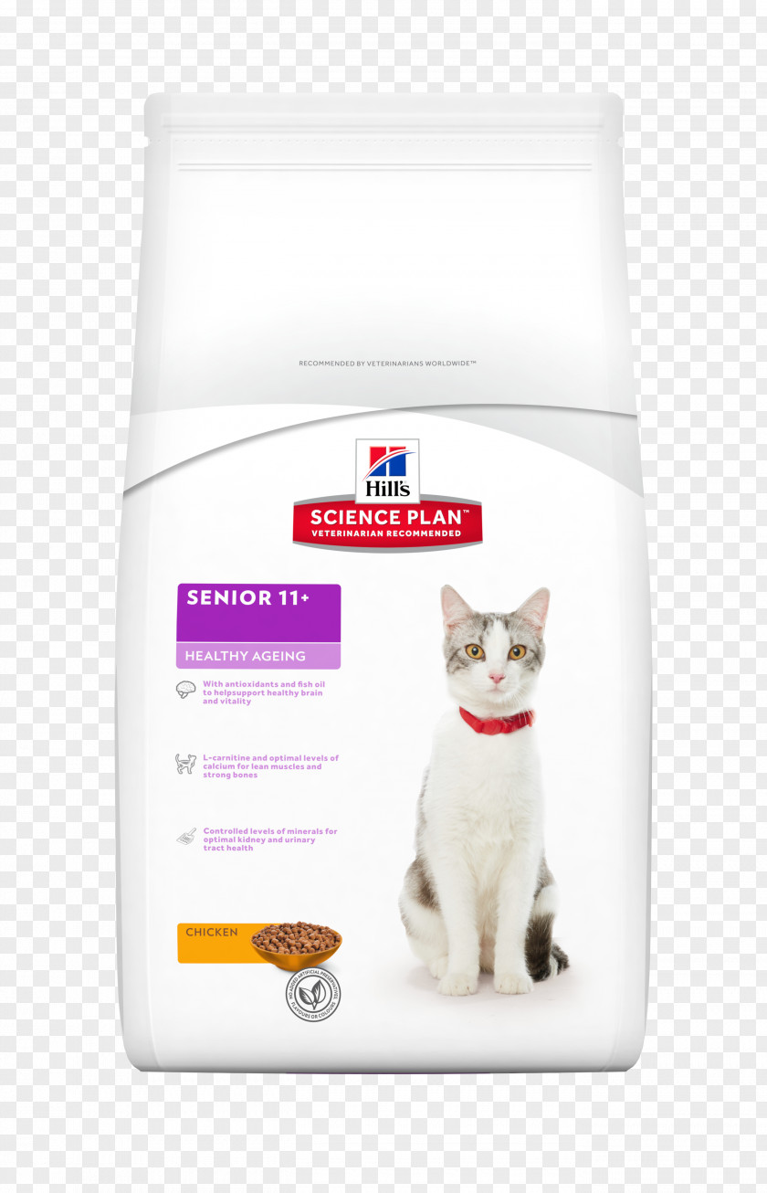 Hills Cat Food Science Diet Hill's Pet Nutrition Ageing PNG
