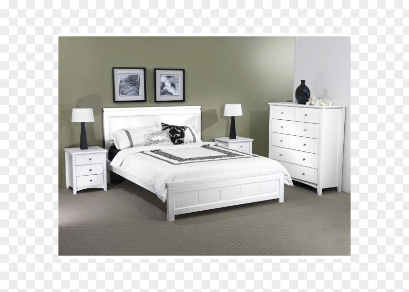 Mattress Bed Frame Bedside Tables Box-spring Sheets PNG