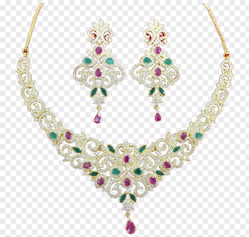 Necklace Pearl Cubic Zirconia Jewellery Costume Jewelry PNG